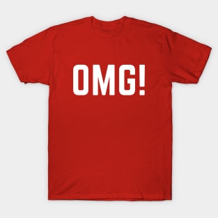 OMG!- oh my God acronym design T-Shirt